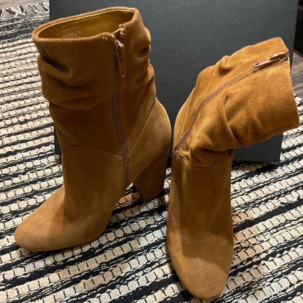 Aldo Camel Booties